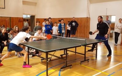 Celoškolský turnaj v stolnom tenise