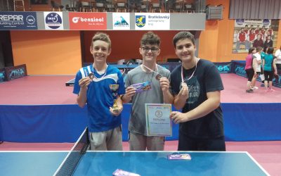 Úspešné krajské kolo Stolnotenisového turnaja