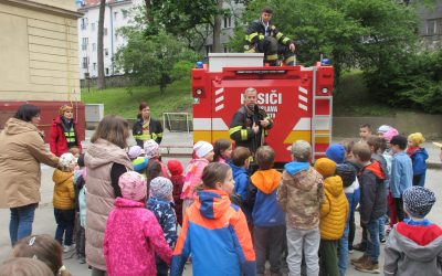 Ukážka práce hasičov