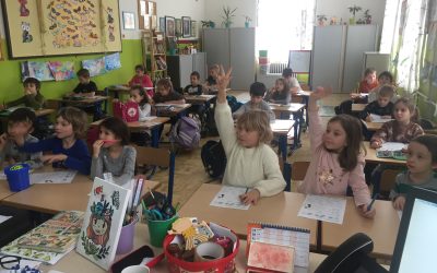 Návšteva Sovičiek v 1. A a 1. B triede