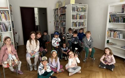 Čítanie O troch prasiatkach v Staromestskej knižnici