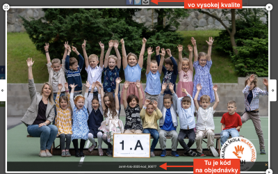 Fotenie na 1. stupni 2025 a MŠ