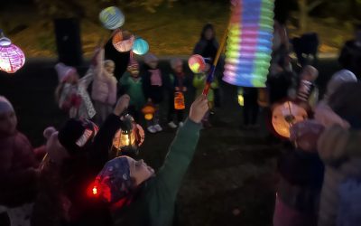 Deň materských škôl sme oslávili lampiónovým sprievodom