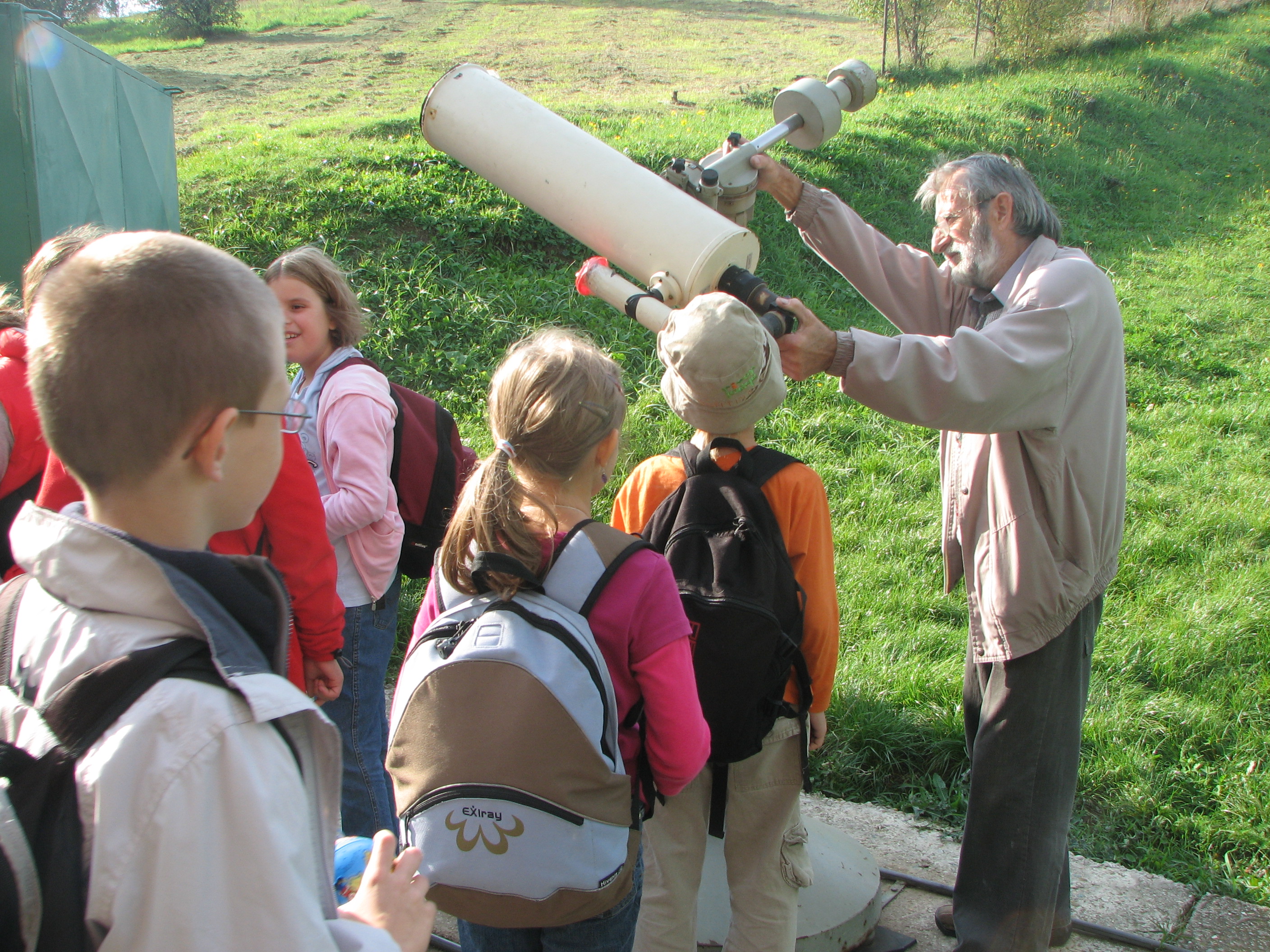 Návšteva hvezdárne