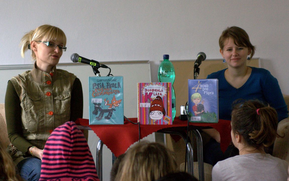 Stretnutie so spisovateľkou Gabrielou Futovou