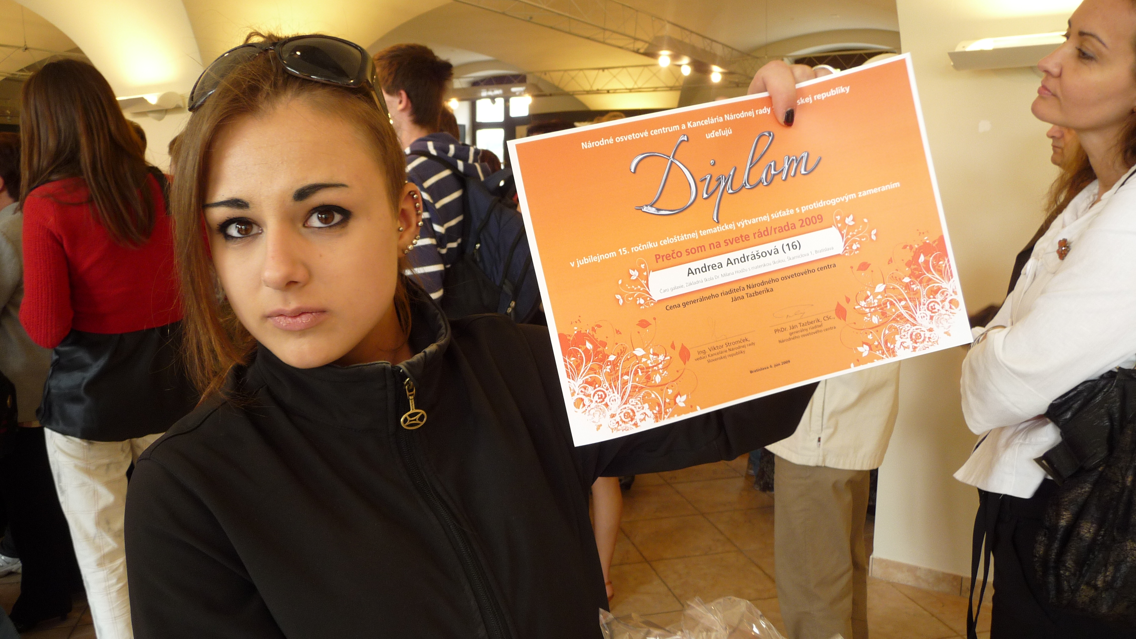 Úspech Andrey Adnrášovej