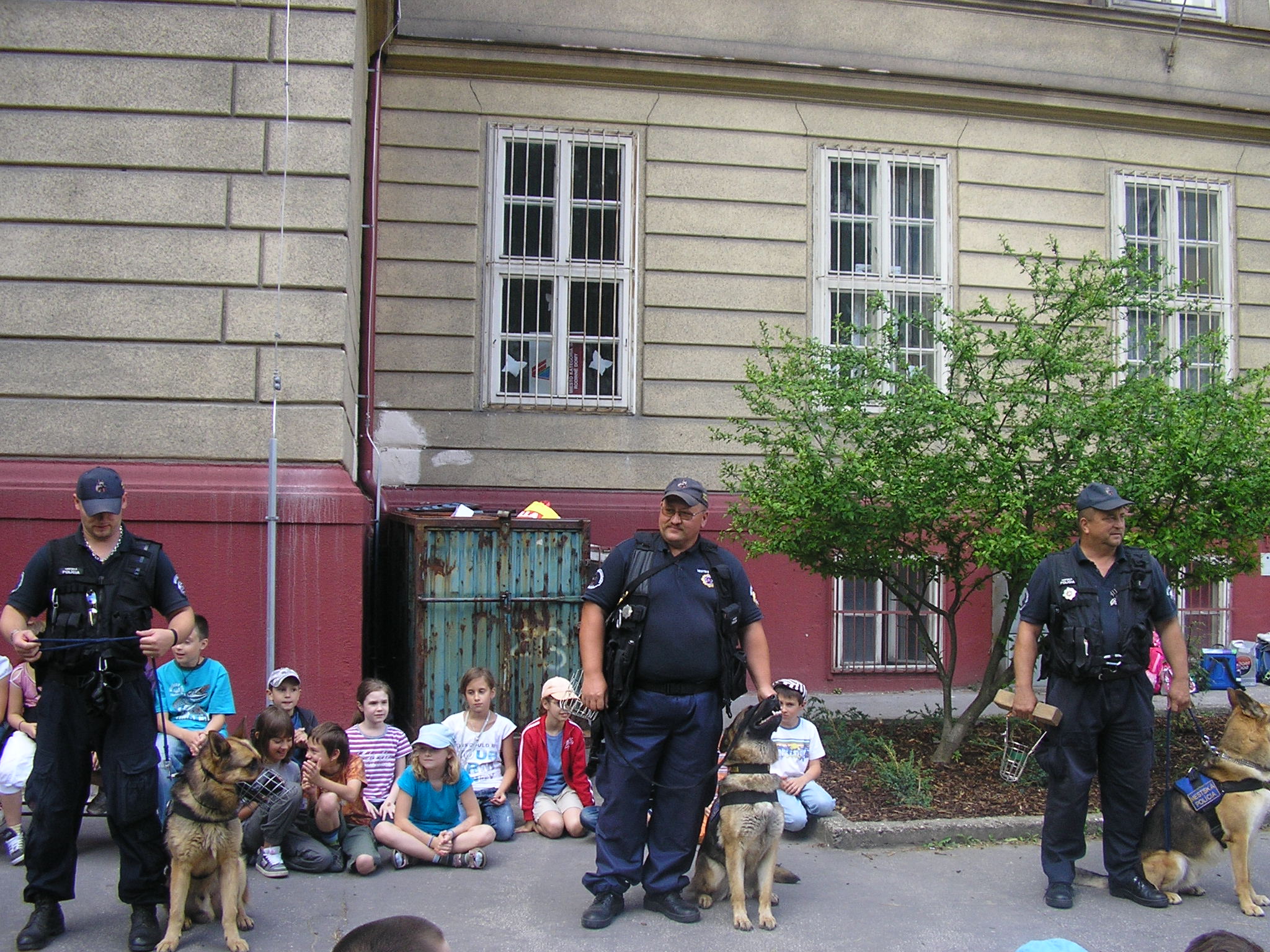 Výcvik policajných psov