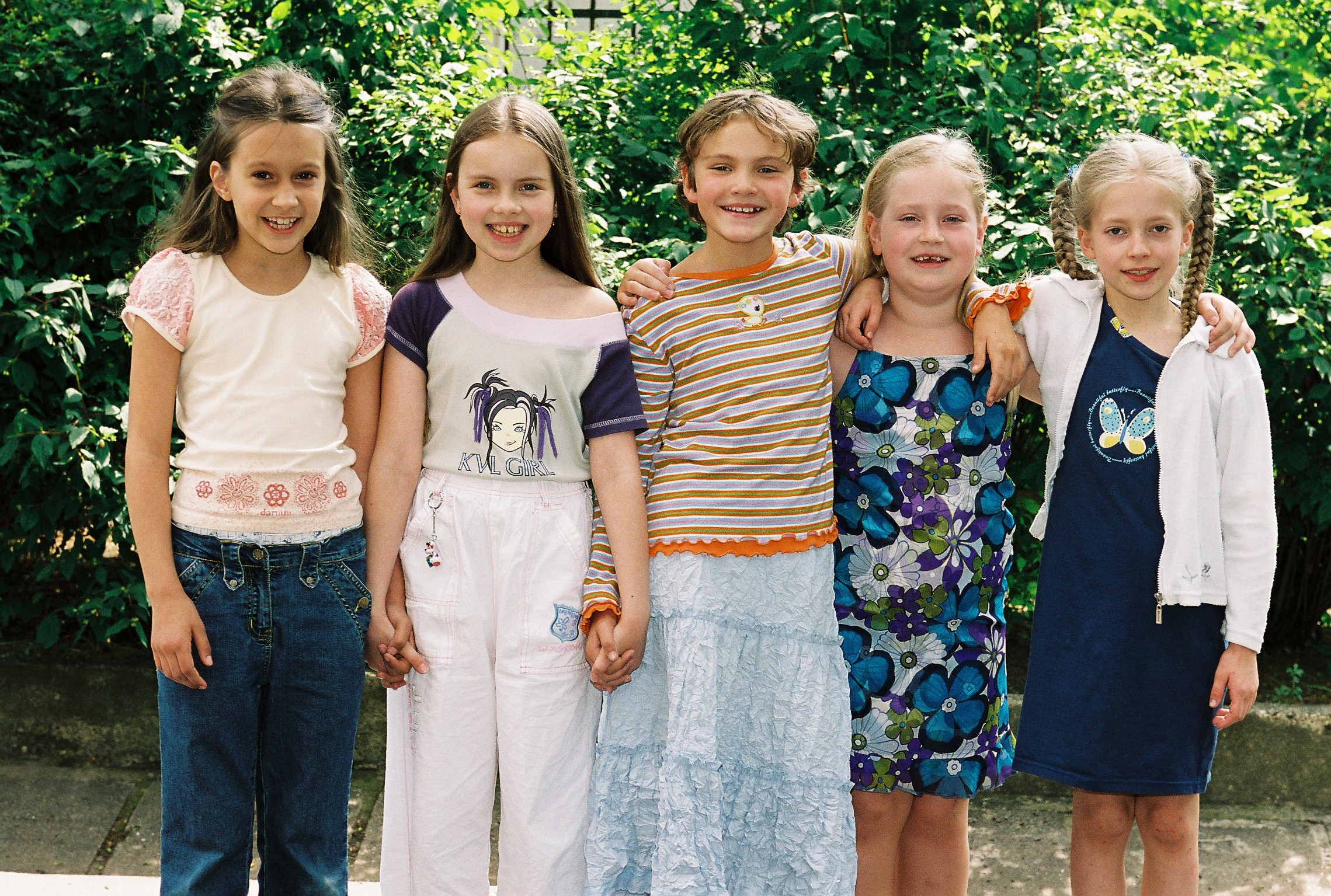 Skupinkové foto 1. stupeň