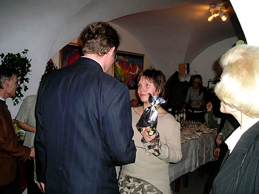 Vernisáž natálie Hossovej