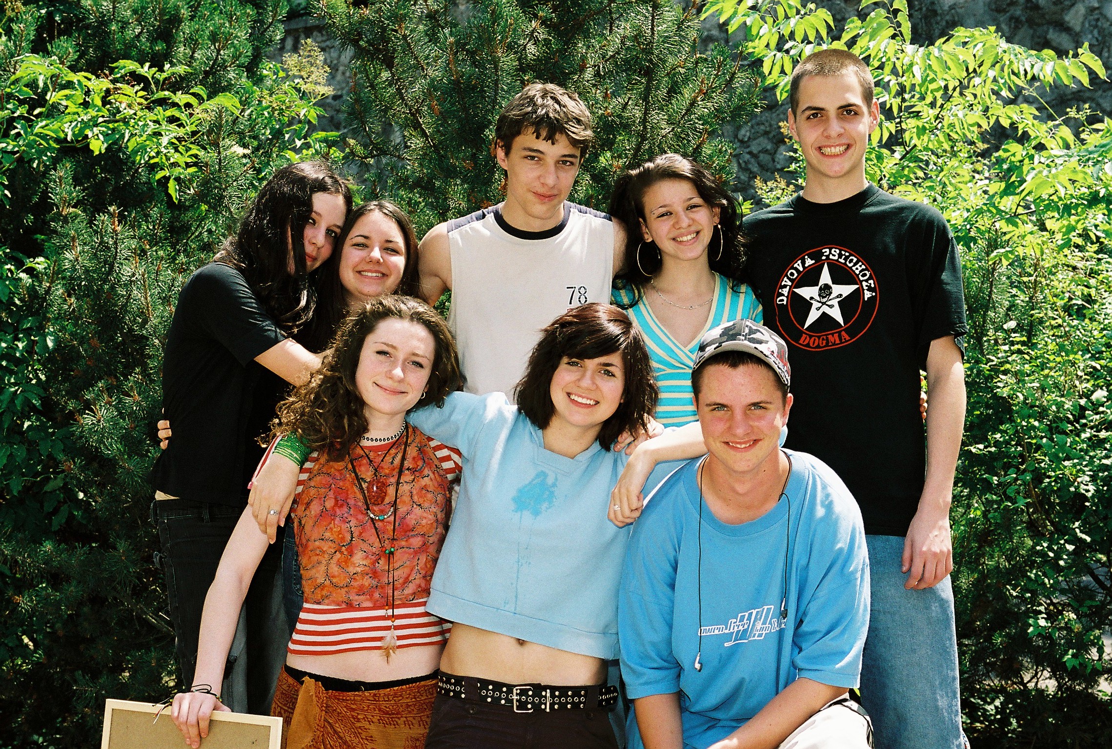 Skupinkové foto 2. stupeň