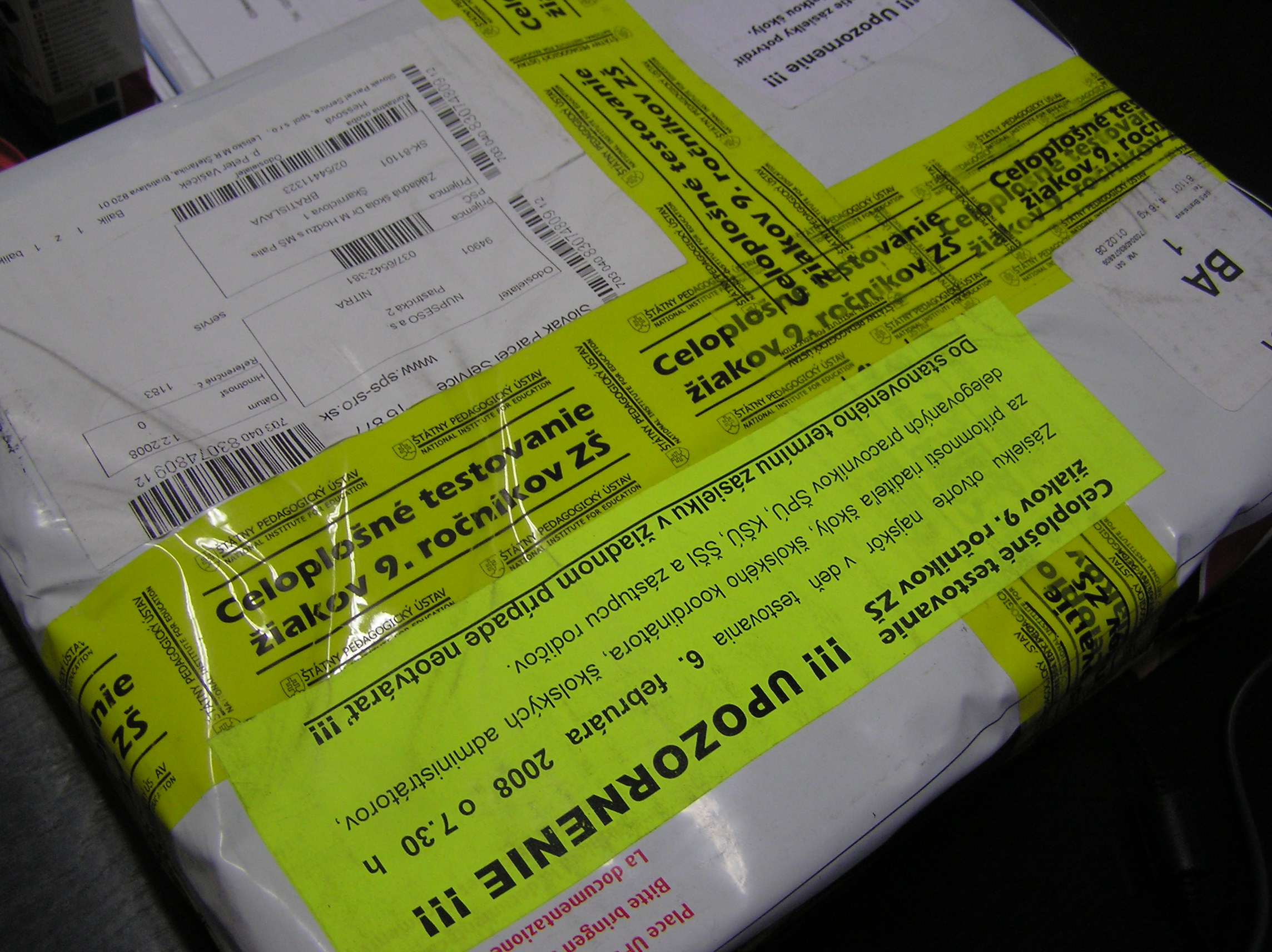 Celoplošné testovanie deviatakov